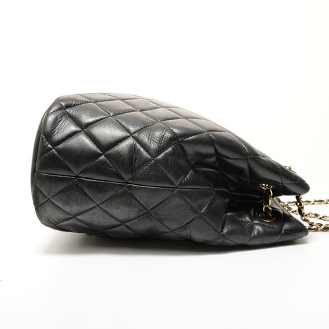CHANEL Chanel Matelass Leather Black A93494 Shoulder Bag black WS28506