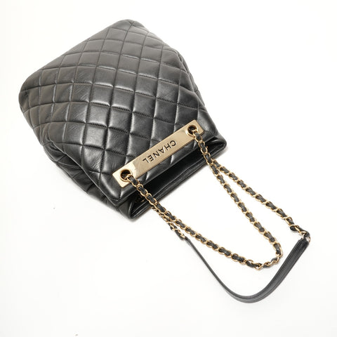 CHANEL Chanel Matelass Leather Black A93494 Shoulder Bag black WS28506