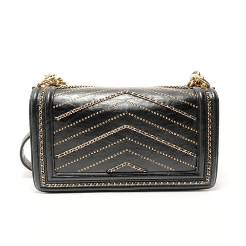 CHANEL Boy Chanel Chain Medium, No. 26 Shoulder Bag black WS28509