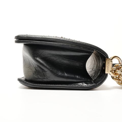 CHANEL Boy Chanel Chain Medium, No. 26 Shoulder Bag black WS28509