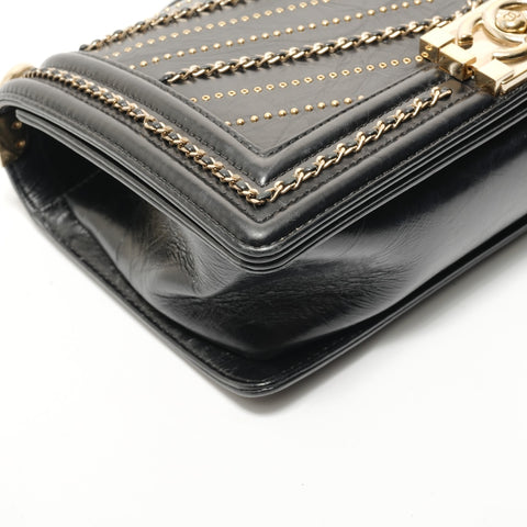 CHANEL Boy Chanel Chain Medium, No. 26 Shoulder Bag black WS28509