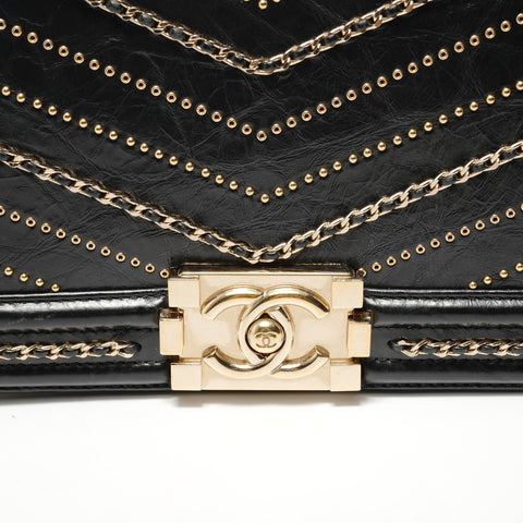CHANEL Boy Chanel Chain Medium, No. 26 Shoulder Bag black WS28509
