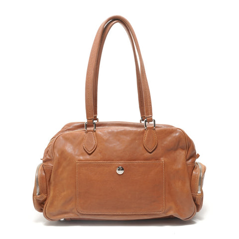Miu Miu Nappa leather top handle Shoulder Bag Brown WS28510