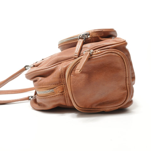 Miu Miu Nappa leather top handle Shoulder Bag Brown WS28510