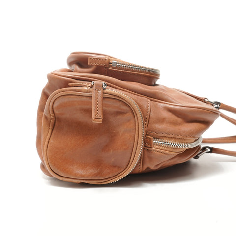 Miu Miu Nappa leather top handle Shoulder Bag Brown WS28510