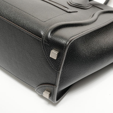 CELINE Luggage micro Handbag black WS28514