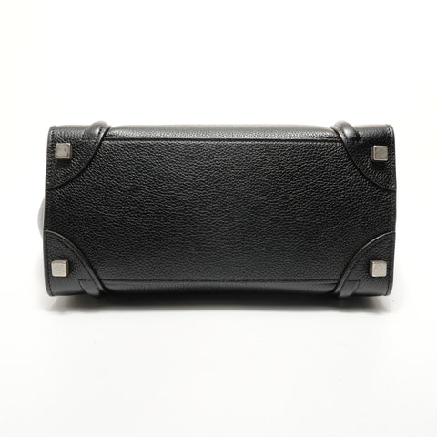 CELINE Luggage micro Handbag black WS28514