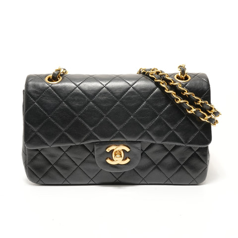 CHANEL Unit 1, 1986-1988, Matelass 23 Chain Shoulder, Lambskin Shoulder Bag black WS28518