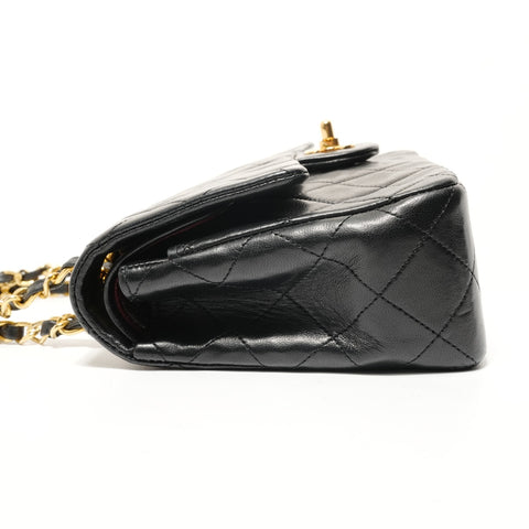 CHANEL Unit 1, 1986-1988, Matelass 23 Chain Shoulder, Lambskin Shoulder Bag black WS28518
