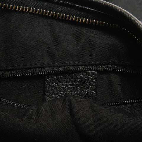 GUCCI Abby One Shoulder Bag GG Canvas 130737 205118 Black Shoulder Bag black WS28519