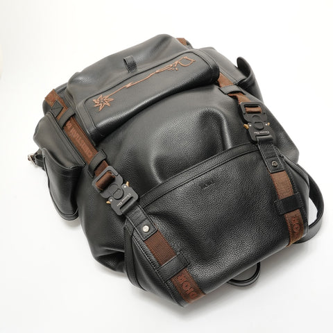 Christian Dior Dior x Cactus Jack Hit the Road Leather Backpack  Daypack black WS28521