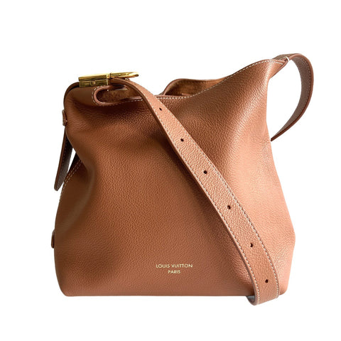 LOUIS VUITTON 2021-2025 Low Key Hobo PM Shoulder Bag Brown WS28522