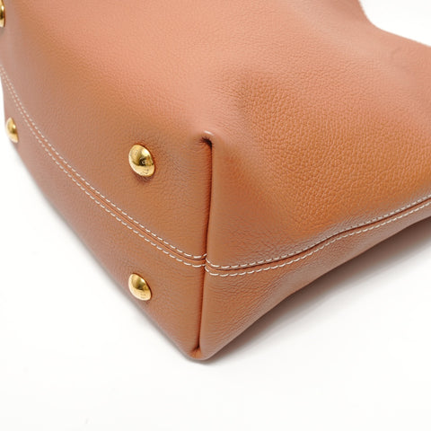 LOUIS VUITTON 2021-2025 Low Key Hobo PM Shoulder Bag Brown WS28522