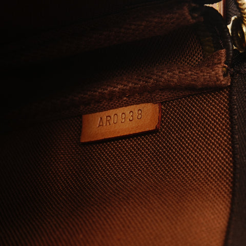 LOUIS VUITTON Monogram Pochette Accessories, made in 1998 Shoulder Bag Brown WS28523