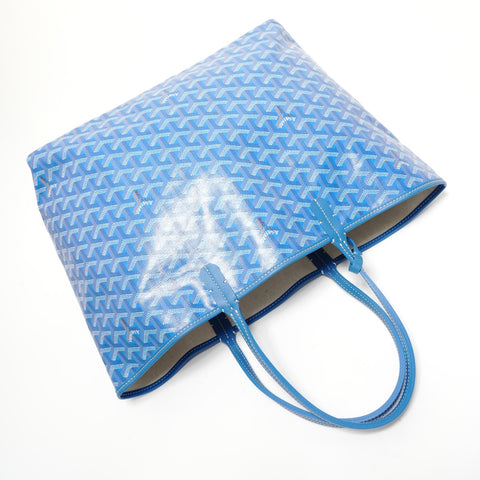 GOYARD Saint Louis Tote Bag PM PVC Tote Bag blue WS28525