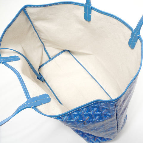 GOYARD Saint Louis Tote Bag PM PVC Tote Bag blue WS28525