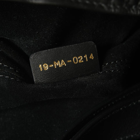Christian Dior Cannage Leather Tote Bag Tote Bag black WS28528