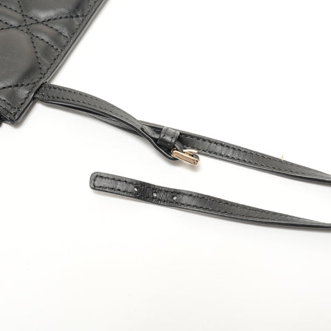Christian Dior Cannage Leather Tote Bag Tote Bag black WS28528