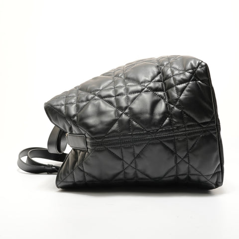 Christian Dior Cannage Leather Tote Bag Tote Bag black WS28528