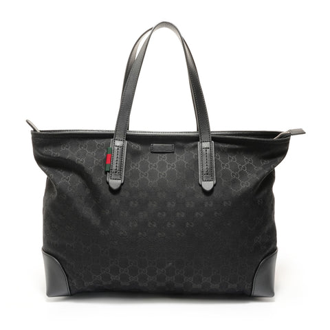 GUCCI GG canvas tote bag Tote Bag black WS28530