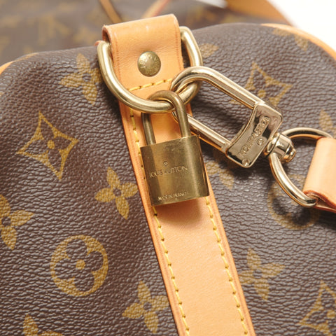 LOUIS VUITTON 1996 Monogram Keepall 60 Bandoulire Boston bag Brown WS28531