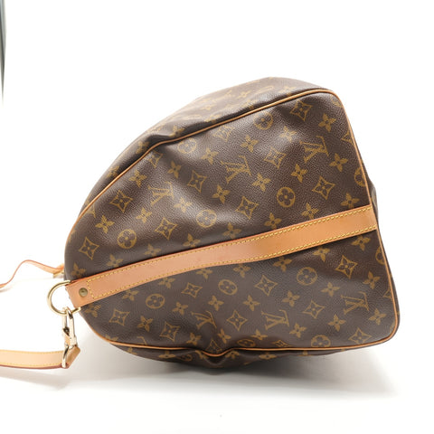 LOUIS VUITTON 1996 Monogram Keepall 60 Bandoulire Boston bag Brown WS28531
