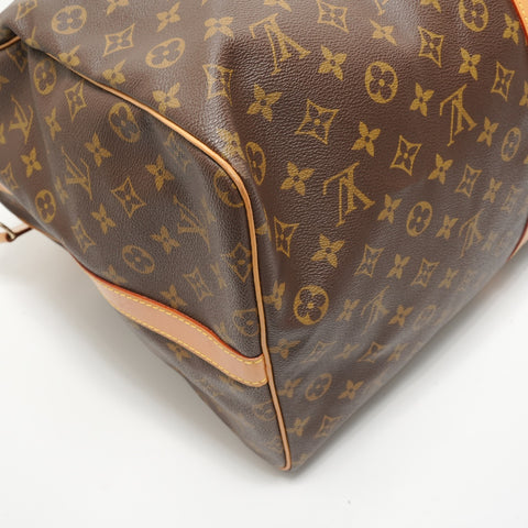 LOUIS VUITTON 1996 Monogram Keepall 60 Bandoulire Boston bag Brown WS28531