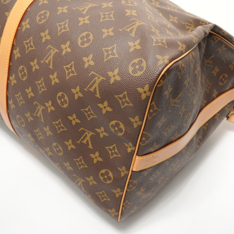 LOUIS VUITTON 1996 Monogram Keepall 60 Bandoulire Boston bag Brown WS28531
