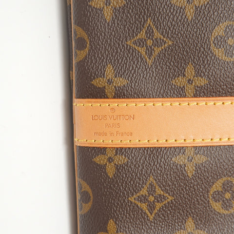 LOUIS VUITTON 1996 Monogram Keepall 60 Bandoulire Boston bag Brown WS28531