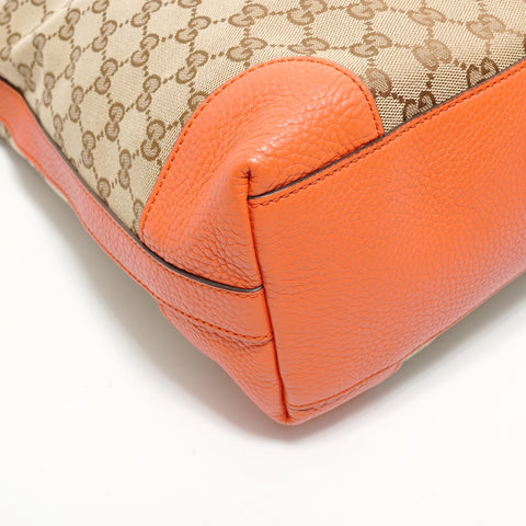 GUCCI Hobo 2WAY GG Canvas Shoulder Bag beige WS28533