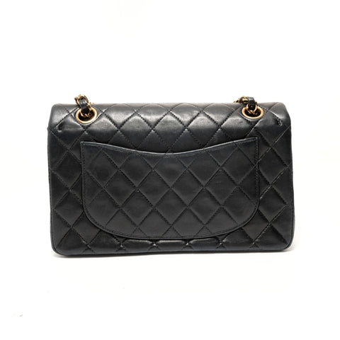 CHANEL Matelass Double Flap Chain 23 Lambskin 7 Series Shoulder Bag black WS28539