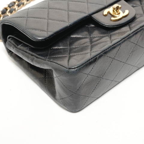 CHANEL Matelass Double Flap Chain 23 Lambskin 7 Series Shoulder Bag black WS28539