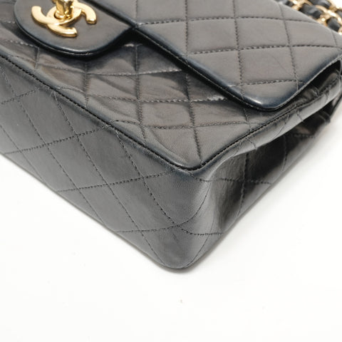 CHANEL Matelass Double Flap Chain 23 Lambskin 7 Series Shoulder Bag black WS28539