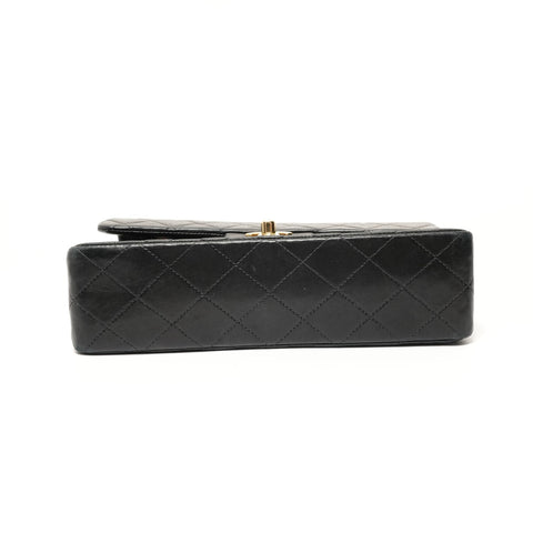 CHANEL Matelass Double Flap Chain 23 Lambskin 7 Series Shoulder Bag black WS28539