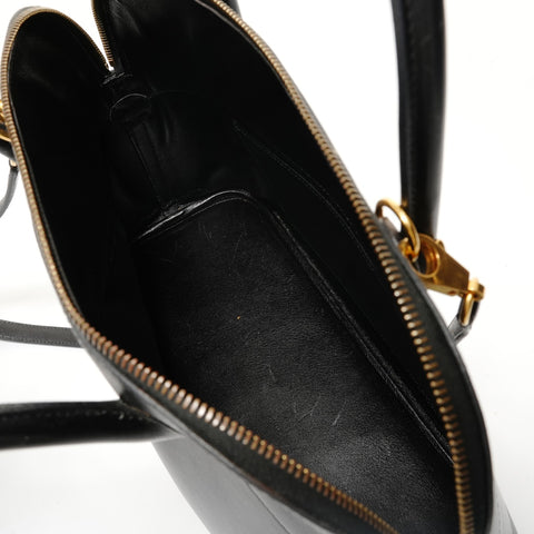 HERMES Bolide 35 �›Y stamp, manufactured in 1995. Handbag black WS28543