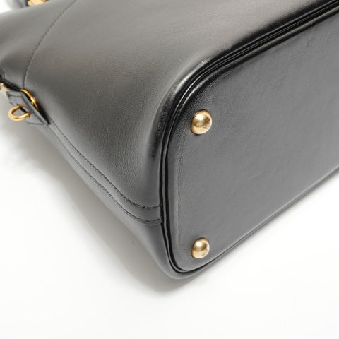 HERMES Bolide 35 �›Y stamp, manufactured in 1995. Handbag black WS28543