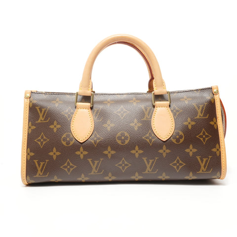 LOUIS VUITTON 2005 Monogram Popincourt Handbag Brown WS28548