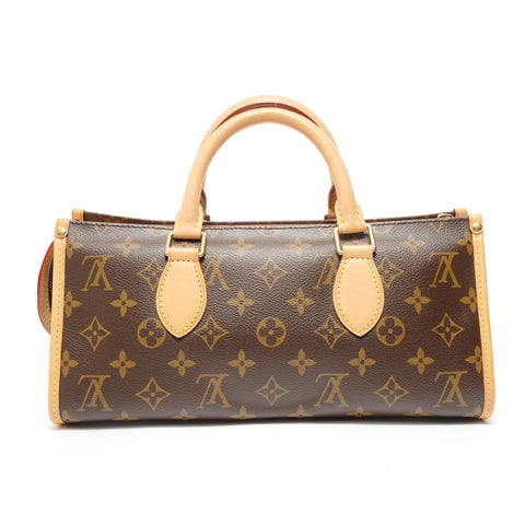 LOUIS VUITTON 2005 Monogram Popincourt Handbag Brown WS28548