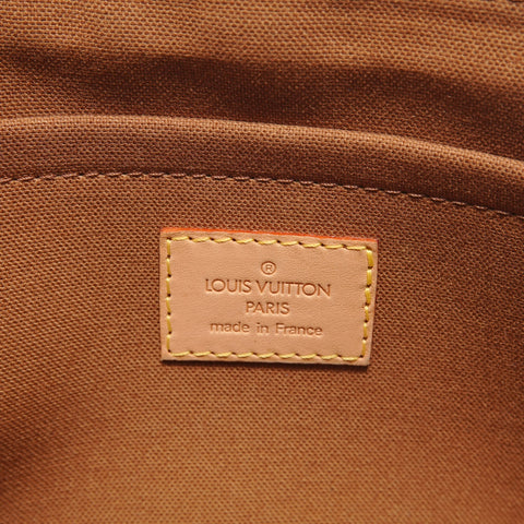 LOUIS VUITTON 2005 Monogram Popincourt Handbag Brown WS28548