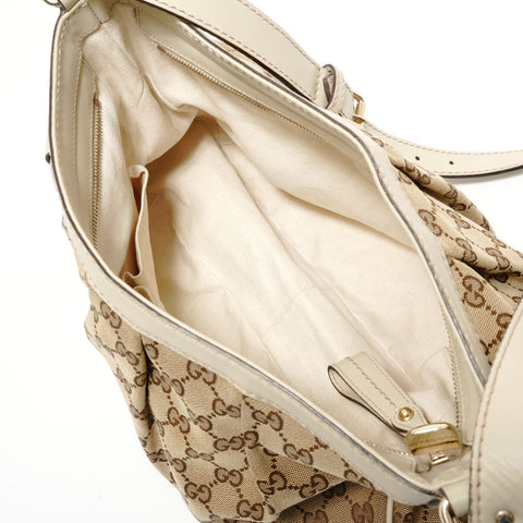 GUCCI Sookie GG canvas Shoulder Bag beige WS28551