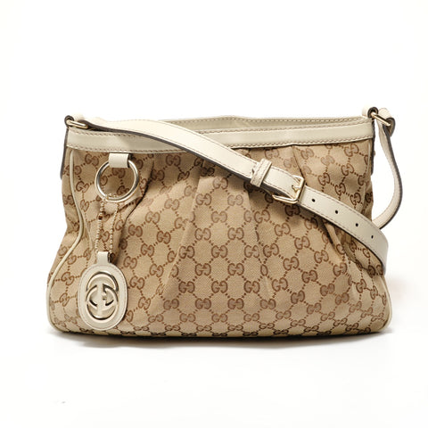 GUCCI Sookie GG canvas Shoulder Bag beige WS28551