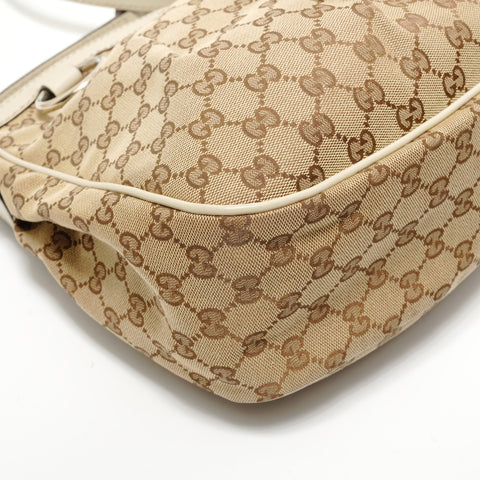 GUCCI Sookie GG canvas Shoulder Bag beige WS28551