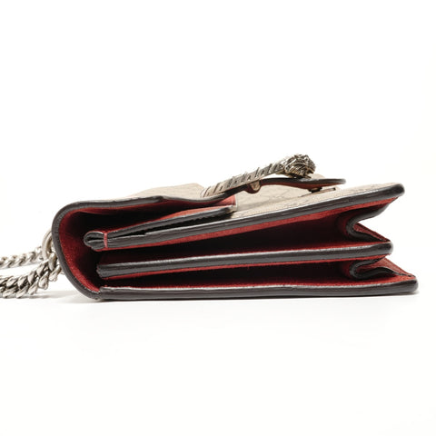 GUCCI Dionysus ChainShoulder GG Supreme Shoulder Bag beige WS28552