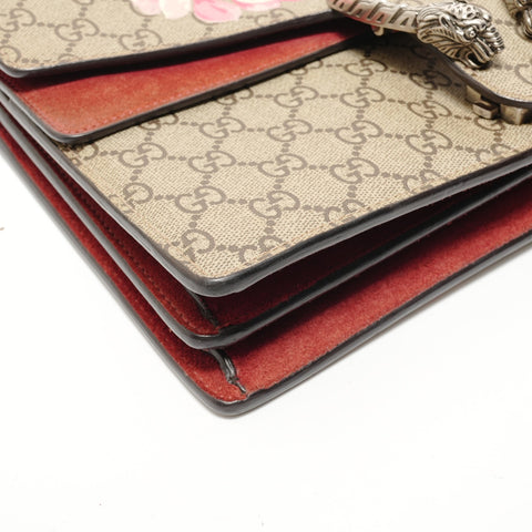 GUCCI Dionysus ChainShoulder GG Supreme Shoulder Bag beige WS28552