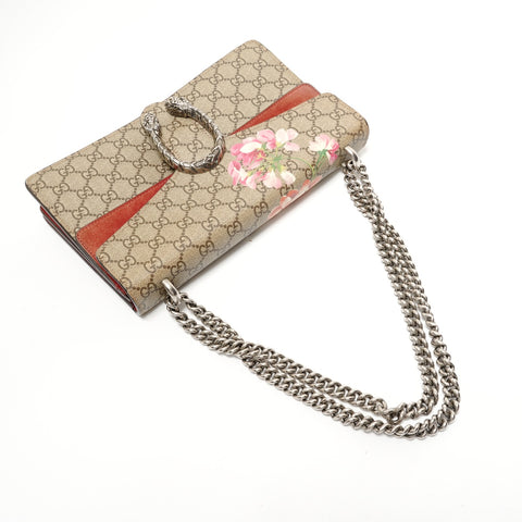 GUCCI Dionysus ChainShoulder GG Supreme Shoulder Bag beige WS28552