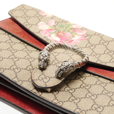 GUCCI Dionysus ChainShoulder GG Supreme Shoulder Bag beige WS28552