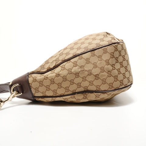 GUCCI Gucci 2-Way GG Canvas Shoulder Bag beige WS28553