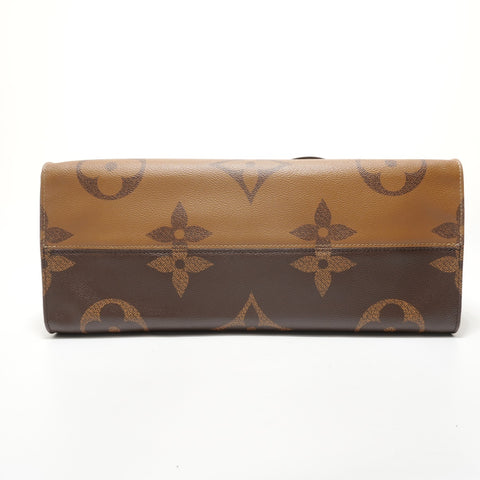 LOUIS VUITTON 2019 On the Go GM Monogram Tote Bag Brown WS28556