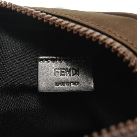 FENDI Baguette Phone Pouch Shoulder Bag khaki WS28561