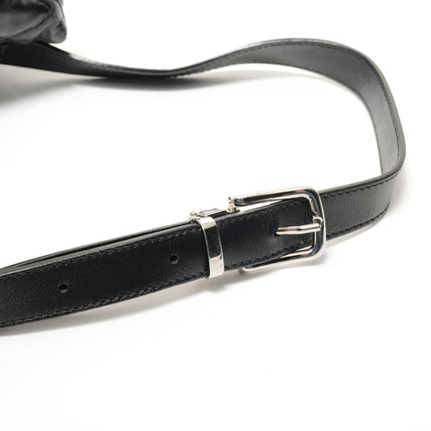 CHANEL Item No. 29, 2020 Matelass Silver Metal Shoulder Bag black WS28562